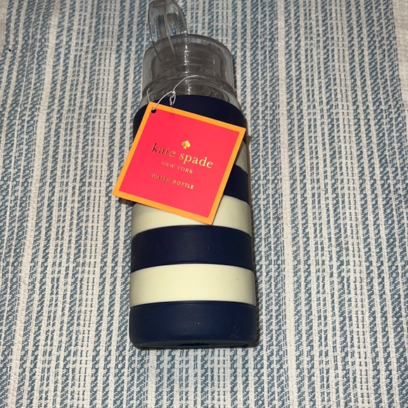 kate spade Other - HP! 🎉 Kate spade 16oz Navy rugby stripe water bottle
